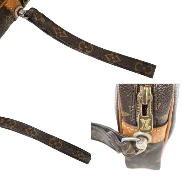 LOUIS VUITTON Marly Dragonne PM Clutch Hand Bag Monogram Leather M51827 30HB654 - Picture 12 of 15